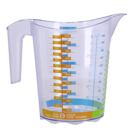Rotho domino vaso medidor 2l transparente