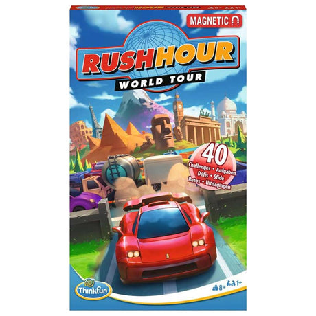 Ravensburger thinkfun juego de pensamiento gira mundial en hora punta