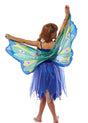 Vestido con alas xs: pavo real