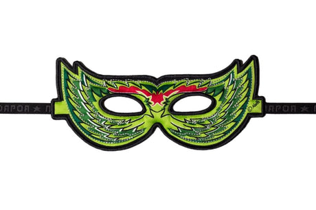Máscara pájaro verde. 3+