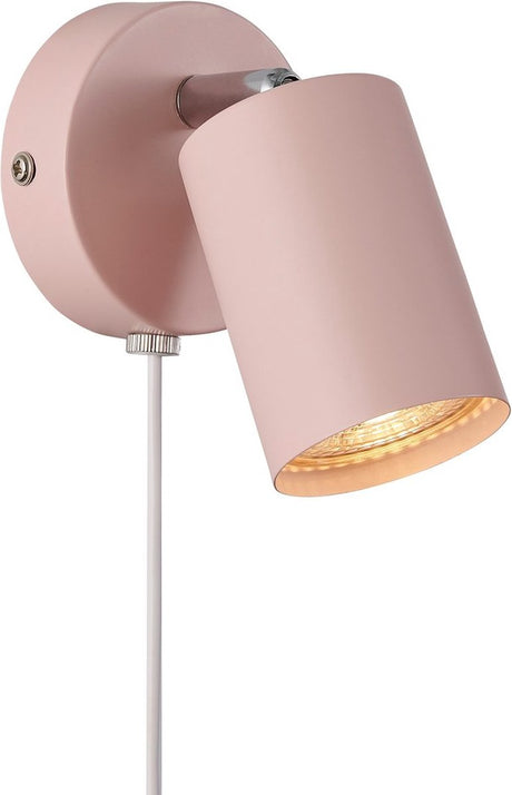 Nordlux explore - aplique - gu10 - rosa pastel