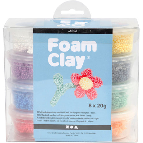 Empresa creativa https: www.cchobby.nl espuma-arcilla-grande-diversos-colores-8x20-gr-1-doos