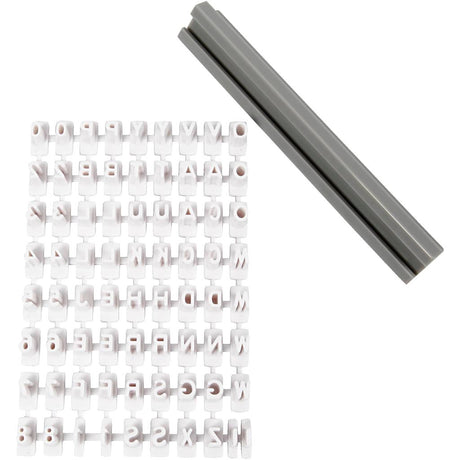 Empresa creativa https: www.cchobby.nl juego de sellos-letras-numeros-h-6-mm-blanco-1-juego