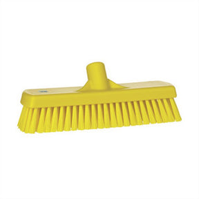 Fregadora de suelos Vikan dura amarilla (30cm)