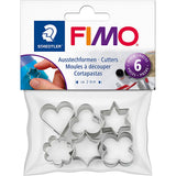 Fimo https: www.cchobby.nl formas recortadas en r-6-piezas-1-caja