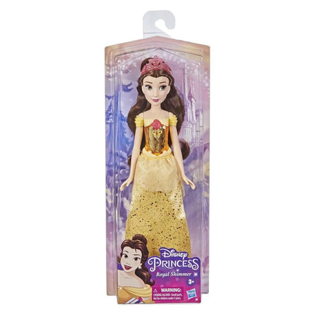 Hasbro princesa disney royal shimmer belle muñeca de