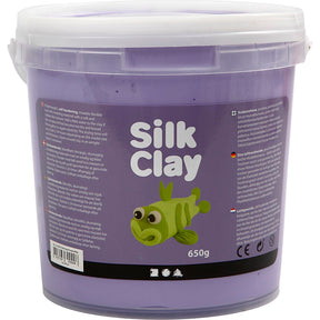 Arcilla de seda https: www.cchobby.nl Silk-clayr-paars-650-gr-1-emmer