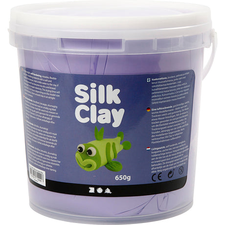 Arcilla de seda https: www.cchobby.nl Silk-clayr-paars-650-gr-1-emmer