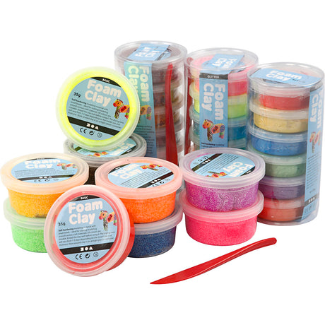Arcilla espuma https: www.cchobby.nl foam-clayr-glitter-diverse-colors-28-doosje-1-doos