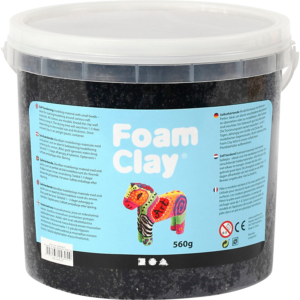 Foam clay ®, 560 gr, negro
