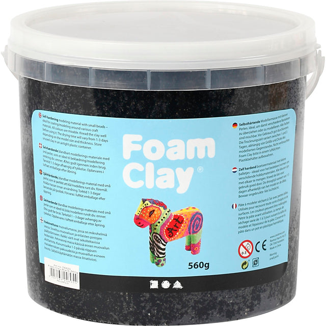 Foam clay ®, 560 gr, negro