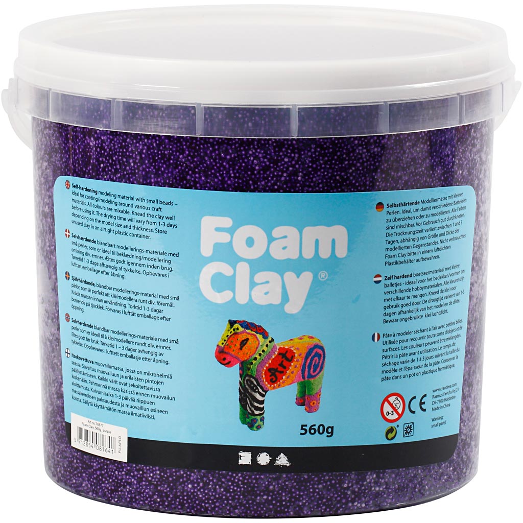 Arcilla espuma https: www.cchobby.nl foam-clayr-purple-560-gr-1-bucket