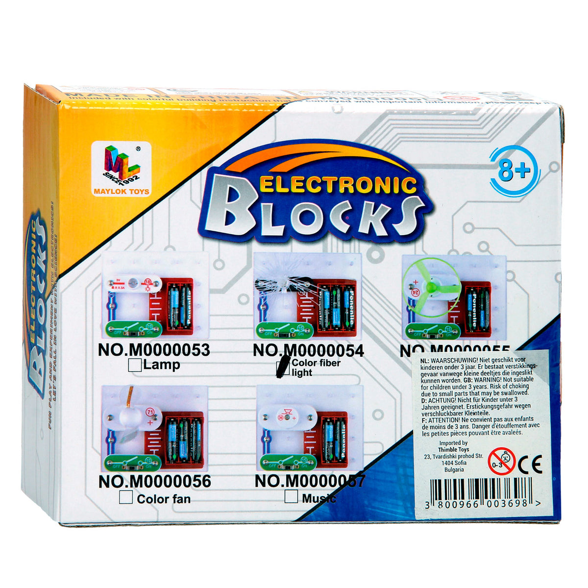 Kit de construcción eléctrica fibra ligera.