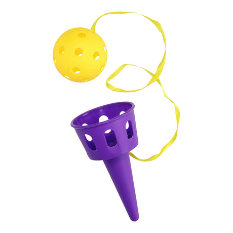 Atrapar la pelota con una cuerda