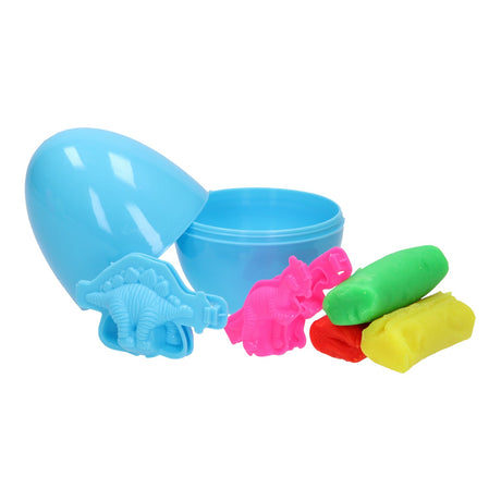 Set de arcilla huevo de dinosaurio
