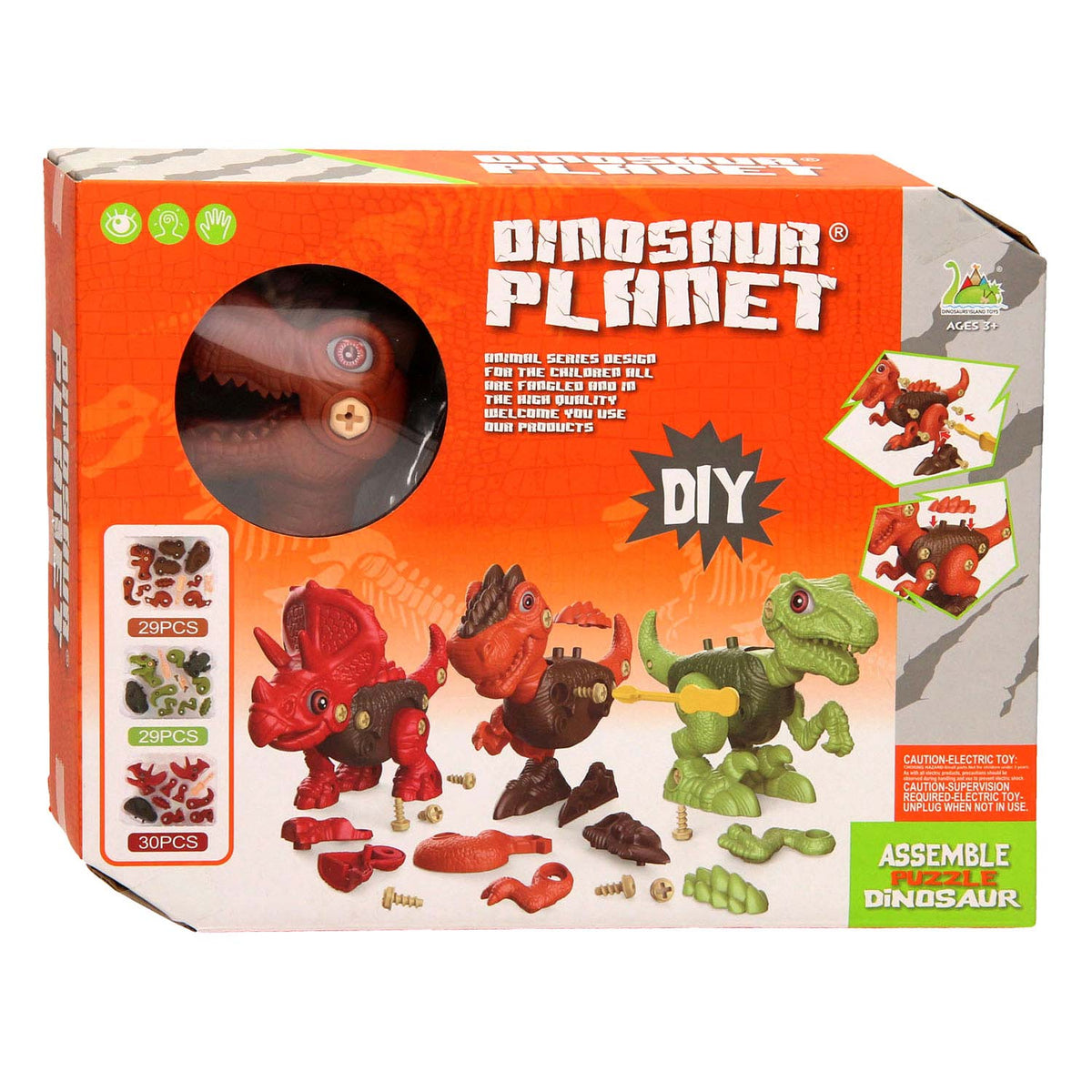 T-rex: construye tu propio dinosaurio