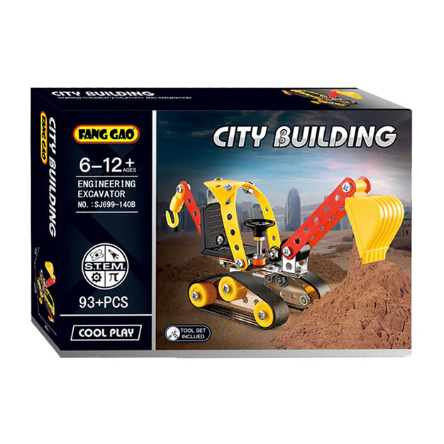 Juego de construcción de orugas para miniexcavadoras, 93 piezas.