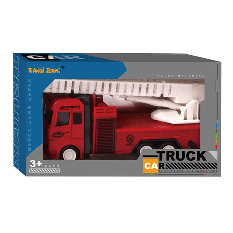 Camión retráctil Lobbes rojo