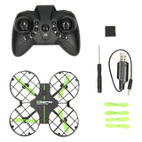 RC orientable dron negro
