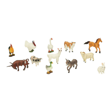 Colecciona la figura de juguete de animales de granja.