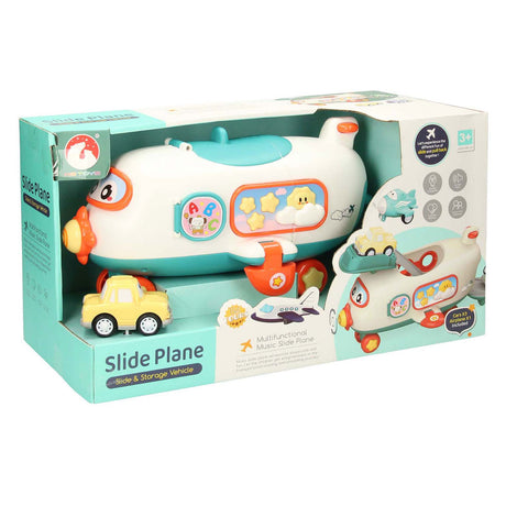 Lobbes Toys BV set de juego avión de pasajeros con vehículos