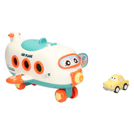 Lobbes Toys BV set de juego avión de pasajeros con vehículos