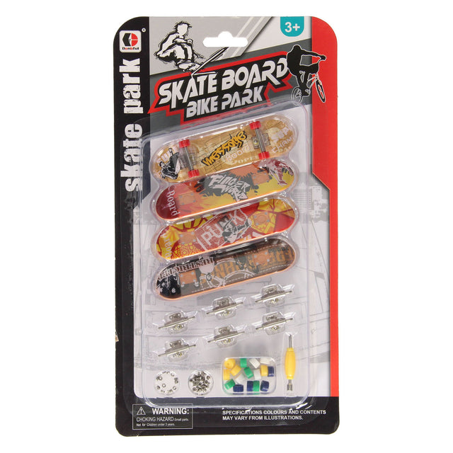 Juego de patineta para dedos