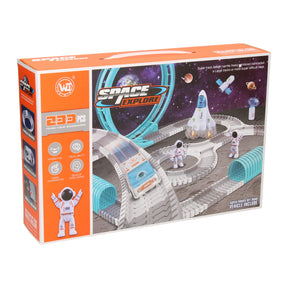 Juego de pistas de carreras Roadway space explorer xl, 221 uds.