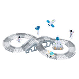Juego de pistas de carreras Roadway Space Explorer, 142 uds.