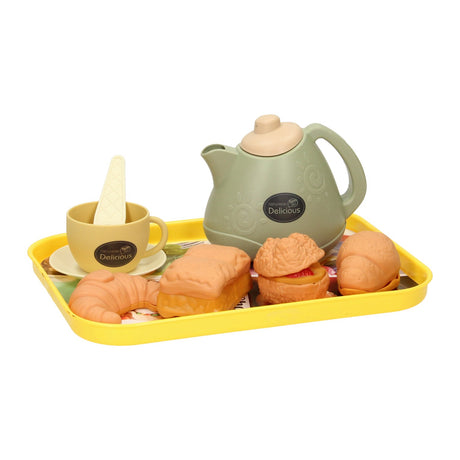 Bandeja de comida para jugar, panecillos de té.