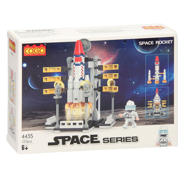 Set de construcción de misión lunar, 125 piezas