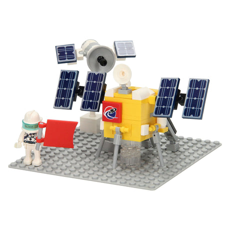 Lobbes Toys BV Juego de construcción Misión lunar, 117 piezas