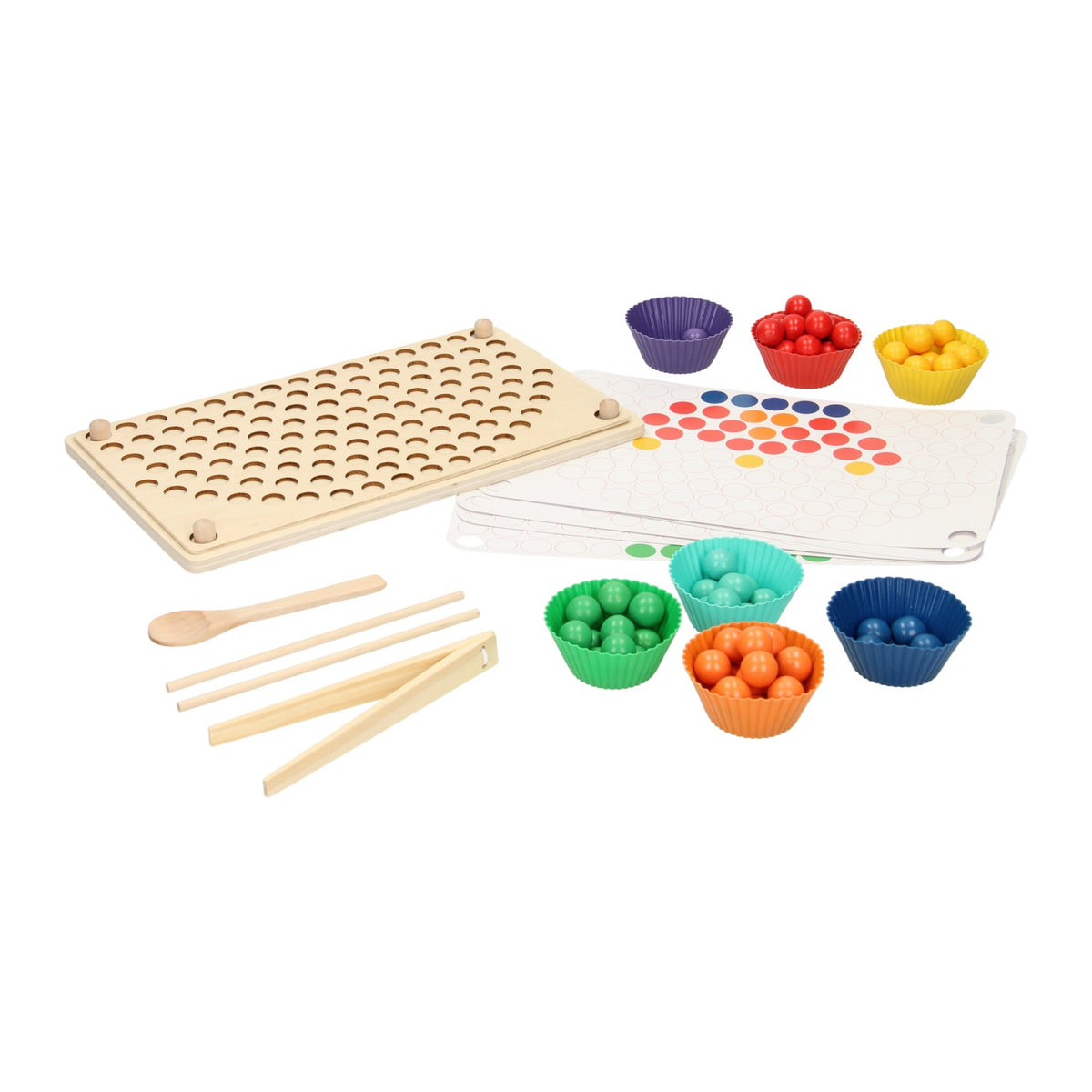 Juego de pelota de la copa arcoiris