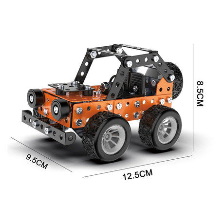 Lobbes Toys BV Kit de construcción de metal para buggy todoterreno, 164 piezas.