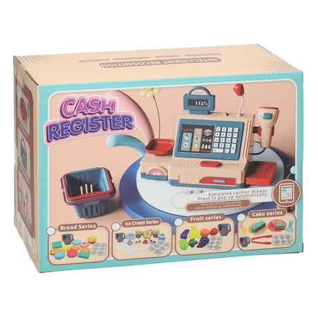 Lobbes toys bv juego de caja registradora de juguete con accesorios