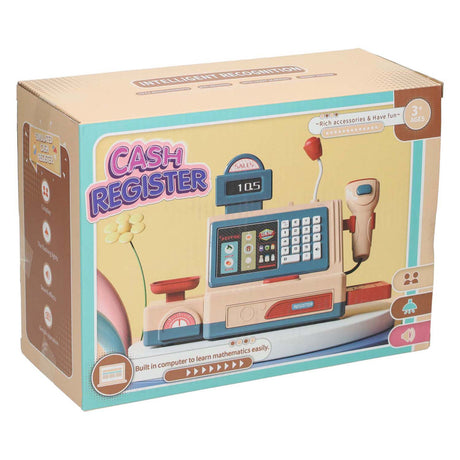 Lobbes toys bv juego de caja registradora de juguete con accesorios