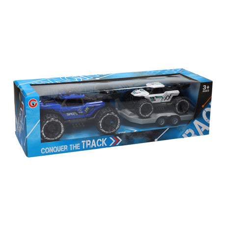 Lobbes Toys BV Juego de coches de fricción - 3 piezas.