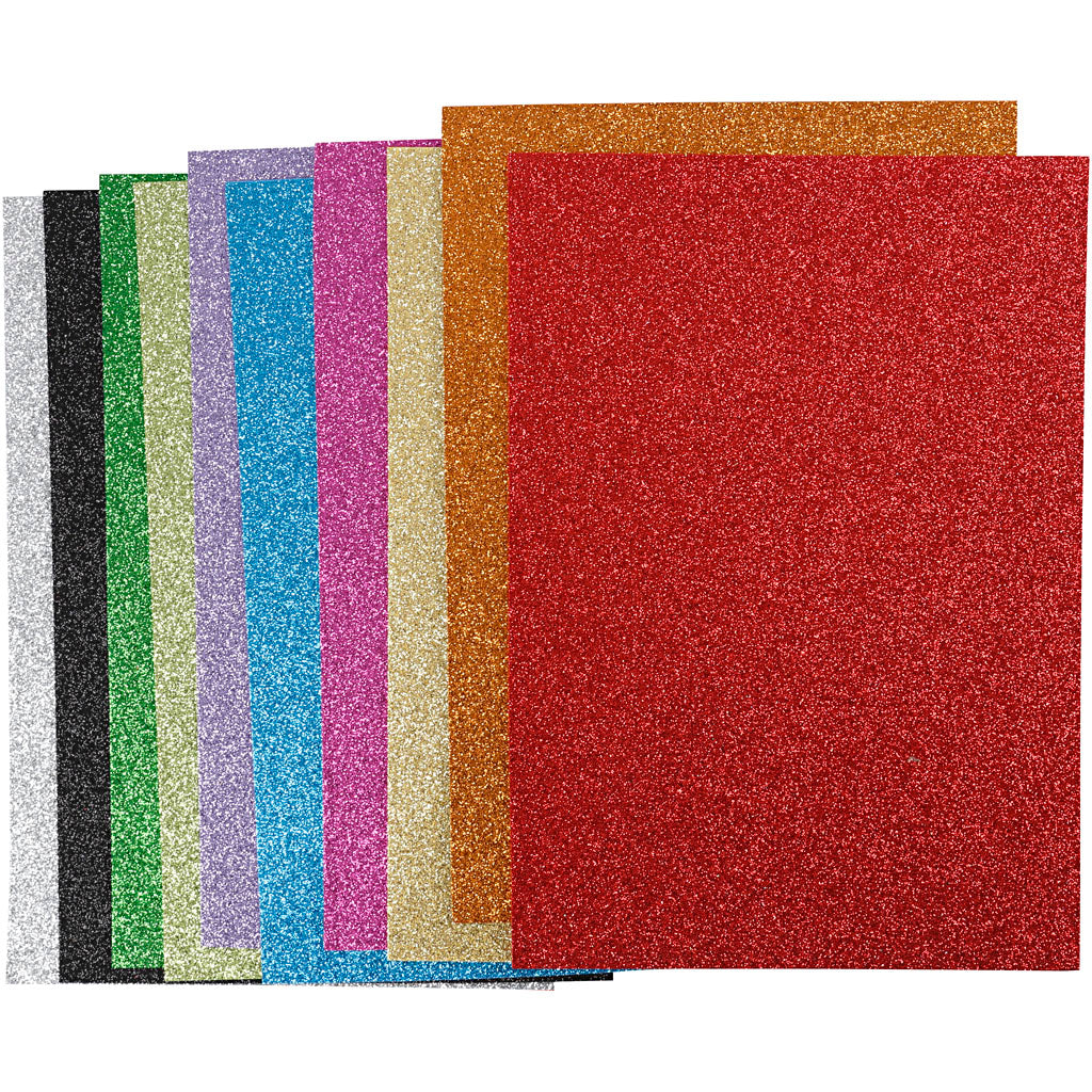 Empresa creativa https: www.cchobby.nl glitter-foam-vellen-a4-vel-210x297-mm-thickness-2-mm-glitter-diverse-colors-10-miscellaneous-vellen-1-doos