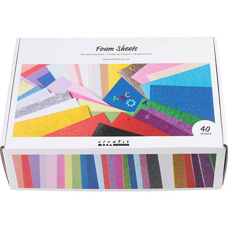 Empresa creativa https: www.cchobby.nl foam-vellen-a4-sheet-210x297-cm-diverse-colors-40-sheet-1-doos
