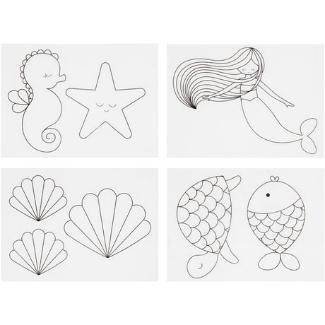 Empresa creativa https: www.cchobby.nl hojas-foil-encogible-con-motivos-hoja-de-sirena-10-5x14-5-cm-espesor-0-3-mm-transparente-mate-4-hojas-1-caja