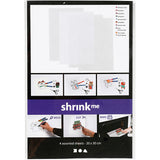Empresa creativa https: www.cchobby.nl hojas-hoja-encogible-foil-20x30-cm-espesor-0-3-mm-transparent-gloss-matt-transparent-matt-white-4-sheet-1-box