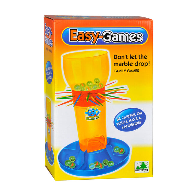 Juego de paciencia con canicas