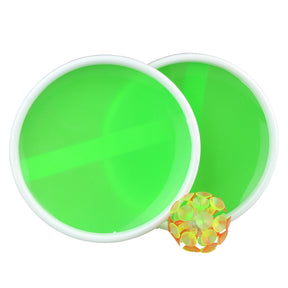 Juguetes Lobbes, por ejemplo un juego de atrapar y lanzar.