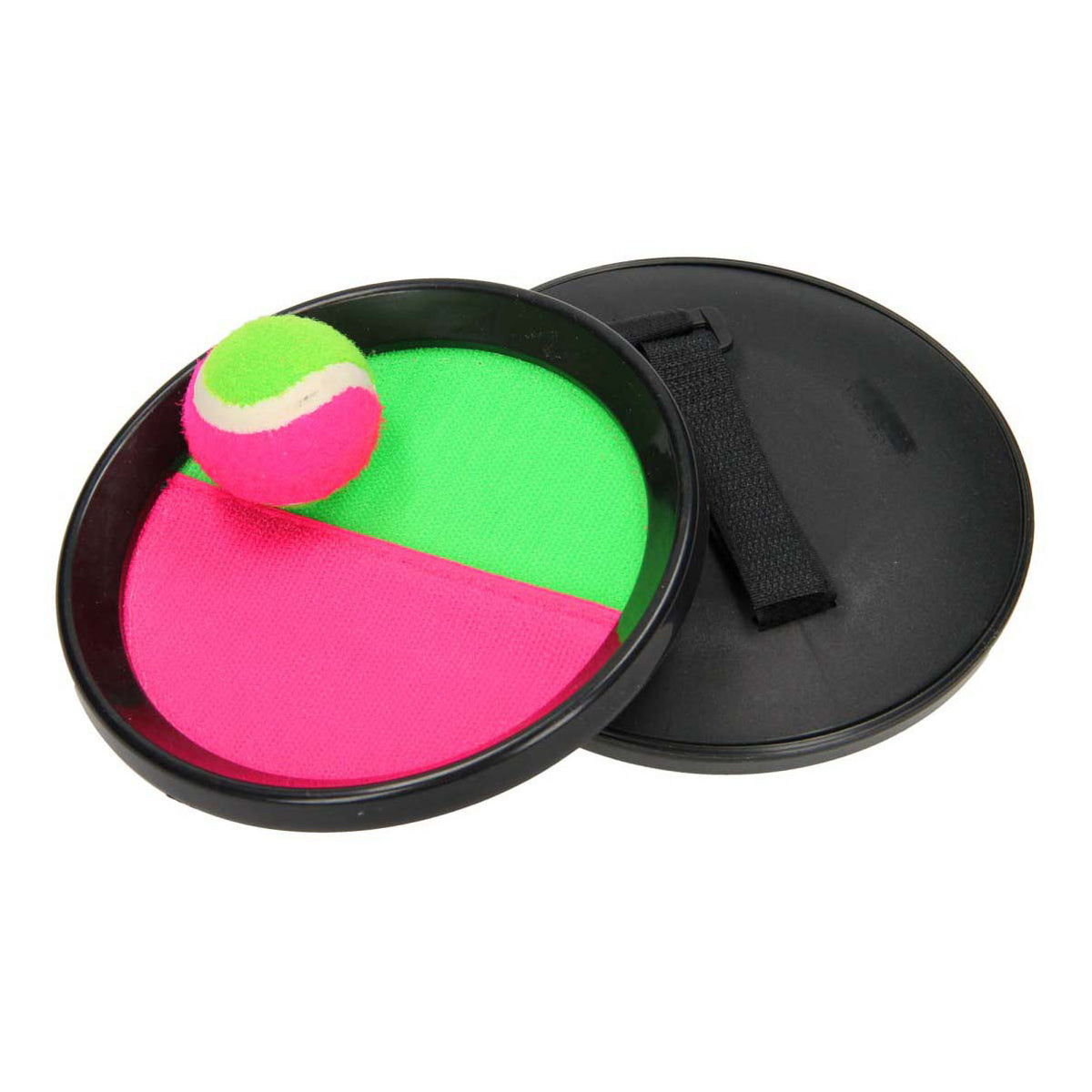 Juego de atrapar y lanzar velcro.