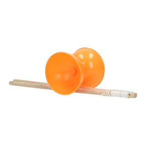 Lóbulos diábolo naranja
