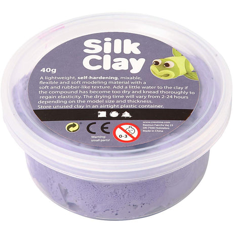 Arcilla de seda https: www.cchobby.nl Silk-clayr-paars-40-gr-1-doosje
