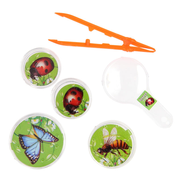 Set de observación de insectos Bugs World, 5 piezas