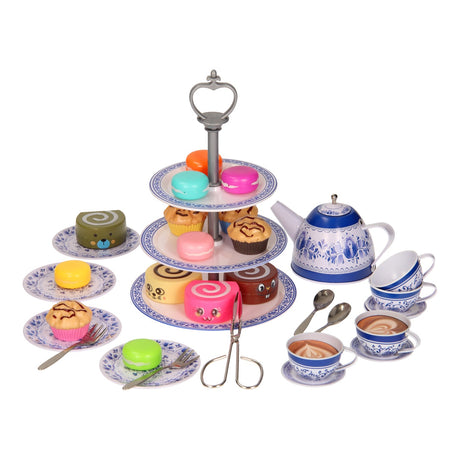 Juego de té Ty con etagere