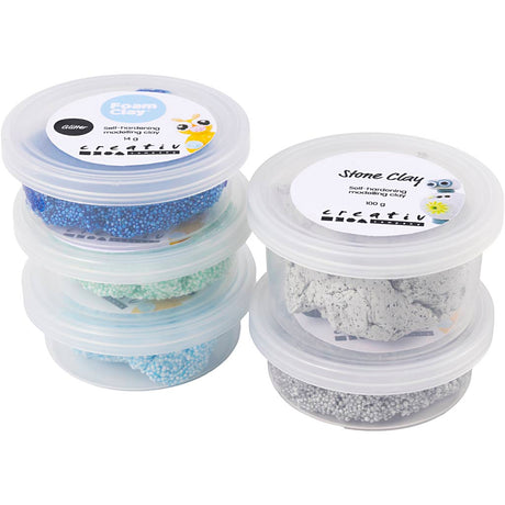 Empresa creativa https: www.cchobby.nl stone-clay-mix-blauw-groen-harmonie-1-doos