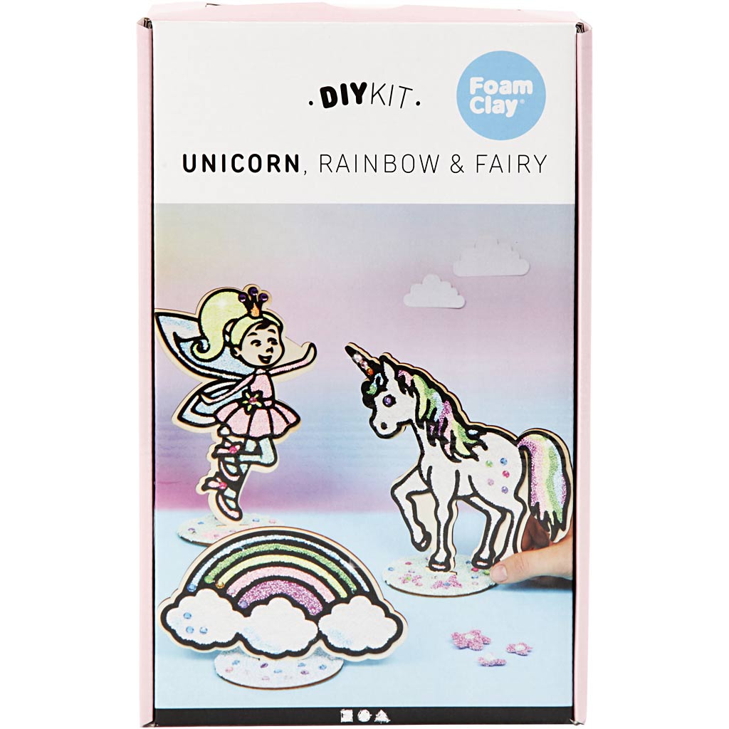 Unicornio de arcilla expandida, 1 juego
